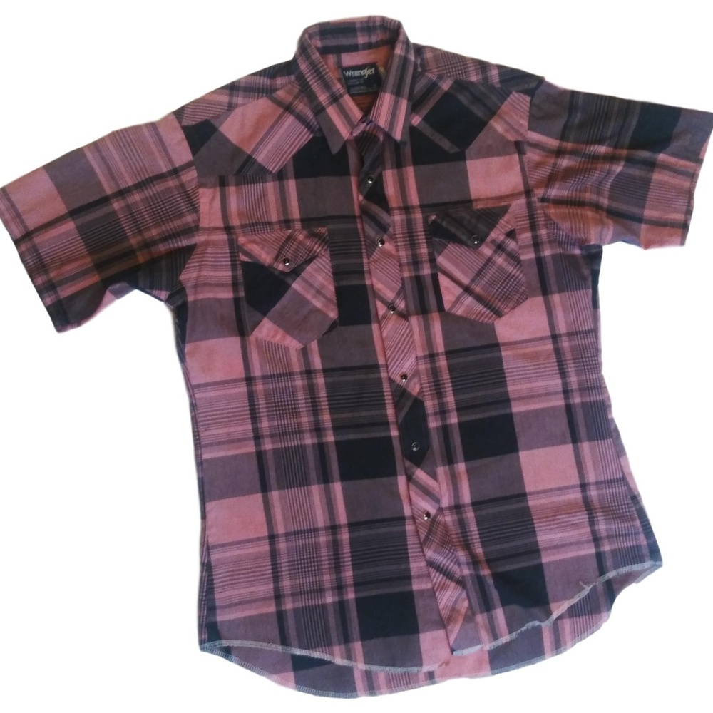 Cowboy Cut - Regular Fit Wrangler Snap Up - Plaid